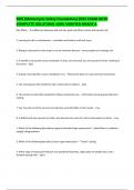 MSF &lpar;Motorcycle Safety Foundation&rpar; 2025 EXAM WITH COMPLETE SOLUTIONS 100&percnt; VERIFIED GRADE A