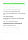 NSG552 Psychopharmacology Exam 1 QUESTIONS AND ANSWERS GRADED A&plus;