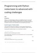 Python language class notes &lpar;basic to advanced&rpar; 