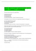 MAN 3025 EXAM QUESTIONS WITH 100&percnt; CORRECT ANSWERS
