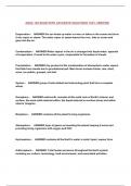 AQUA 102 EXAM WITH ACCURATE SOLUTIONS 100&percnt; VERIFIED