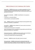 AQUA 102 Week 8&comma; 9&comma;10&comma;11 Definitions 100&percnt; Verified