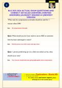 BLS 2025-2026 ACTUAL EXAM QUESTIONS AND  CORRECT DETAILED ANSWERS &lpar;VERIFIED  ANSWERS&rpar; &vert;&vert;ALREADY GRADED A&plus;&vert;&vert;NEWEST  VERSION