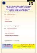 GRI&comma; 2021 UPDATE2025-2026 ACTUAL EXAM  QUESTIONS AND CORRECT DETAILED  ANSWERS &lpar;VERIFIED ANSWERS&rpar; &vert;&vert;ALREADY  GRADED A&plus;&vert;&vert;NEWEST VERSION