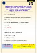 NRA INSTRUCTORS CLASS2025-2026 ACTUAL  EXAM QUESTIONS AND CORRECT DETAILED  ANSWERS &lpar;VERIFIED ANSWERS&rpar; &vert;&vert;ALREADY  GRADED A&plus;&vert;&vert;NEWEST VERSION