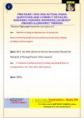 PRN EXAM 12025-2026 ACTUAL EXAM  QUESTIONS AND CORRECT DETAILED  ANSWERS &lpar;VERIFIED ANSWERS&rpar; &vert;&vert;ALREADY  GRADED A&plus;&vert;&vert;NEWEST VERSION