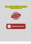 Virtual ATI Predictor Green Light &ndash; Latest Real Exam Questions &vert;&vert; 200 Verified Answers &vert;&vert; Graded A&plus; 2025 Edition