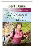 Nursing for Wellness in Older Adults Miller 8th Edition Test Bank
