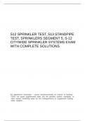 S12 sprinkler test&comma; S13 standpipe test&comma; Sprinklers segment 5&comma; S-12 CITYWIDE SPRINKLER SYSTEMS
