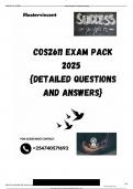 COS2611 EXAM PACK 2025  &lbrace;DETAILED QUESTIONS AND ANSWERS&rcub;