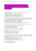 FUNDAMENTALS HESI PRACTICE QUESTIONS WITH 100&percnt; CORRECT ANSWERS