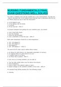 FUNDAMENTALS 2023 PROCTOR PERFECTLY SOLVED