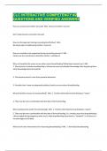 CLC INTERACTIVE COMPETENCY &num;2 QUESTIONS AND VERIFIED ANSWERS 