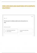 MWS CCRE EXAM 2025 QUESTIONS WITH COMPLETE SOLUTIONS&excl;&excl;