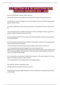 CLC SECTION 3A & 3B QUESTIONS WITH UPDATED ANSWERS 2025 - 2026