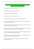 MYTHOLOGY CLC 106 EXAM 6 QUESTIONS WITH RIGHT ACTUAL  ANSWERS &period;