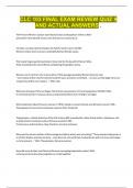 CLC 103 FINAL EXAM REVIEW QUIZ 9 AND ACTUAL ANSWERS &period;