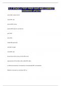 CLC STAGE 4 TEST PREP QUIZ AND CORRECT ANSWERS UPDATE