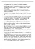 HVACR EXAM 1 QUESTIONS AND ANSWERS-