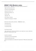 NR667 CEA Module notes