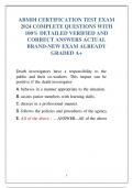 ABMDI CERTIFICATION TEST EXAM  2024 COMPLETE QUESTIONS WITH  100&percnt; DETAILED VERIFIED AND CORRECT ANSWERS ACTUAL  BRAND-NEW EXAM ALREADY  GRADED A&plus;