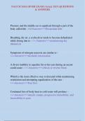 NAUI SCUBA DIVER EXAM &lpar;Actual 2025&rpar; QUESTIONS  & ANSWERS