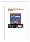 Test Bank For Emergency Care in the Streets 8th edition by Nancy Caroline  &comma;All chapters &vert; Complete Guide&period;