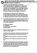 NR667- CEA FNP EXAM PREP LATEST 2024 -2025 TEST BANK COMPLETE 460 ACTUAL EXAM QUESTIONS WITH CORRECT VERIFIED ANSWERS&sol; ALREADY GRADED A&plus;