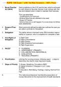 NURS 108 Exam 1 with Verified Answers &vert; 100&percnt; Pass