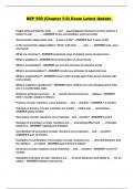 BEP 550 &lpar;Chapter 5-8&rpar; Exam Latest Update 