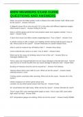 BMW MEMBERS EXAM GUIDE QUESTIONS AND ANSWERS