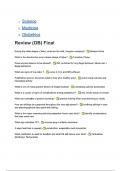 Science Medicine Obstetrics Review &lpar;OB&rpar; Final