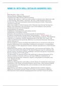 NBME 30- WITH WELL DETAILED ANSWERS&period;100&percnt;