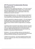 ATI Proctored Fundamentals Review &lpar;Latest 2024&sol; 2025 Update&rpar; Questions and Verified Answers&vert; 100&percnt; Correct&vert; Grade A