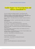 Gordis Chapter 3 & 4 Exam Questions And Answers &lpar;Guaranteed A&plus;&rpar;