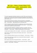 NR 224 Fundamentals bundled exam 100&percnt; verified &vert;latest update&vert; 2025&period;