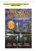 TEST BANK FOR FINANCIAL ACCOUNTING FOR MBAS 8TH EDITION BY EASTON
