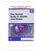 Test Bank for The Human Body in Health and Illness 7th Edition by Herlihy &vert;&vert; Complete Solution Guide &vert; Grade A&plus;&period;