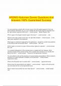  ARDMS Abdomen Davies Questions And Answers 100&percnt; Guaranteed Success&period;