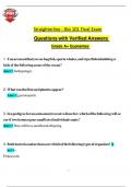 Straighterline - Bio 101 Final Exam Test Bank Questions with Verified Answers Grade A&plus; Guarantee  &lpar;COMPLETE PACKAGE&rpar;