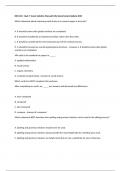 ENG 102 Bundled Exam Questions and Correct Answers 