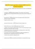 SLM 273&colon; Exam questions Solved 100&percnt; Correct &vert; Verified Solutions