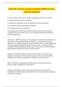 SLM 273&colon; Exam2 questions Solved 100&percnt; Correct &vert; Verified Solutions