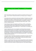 Elementary Ed OSAT Subtest 1 Practice Test- solved