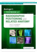 Test Bank For Bontrager's Textbook of Radiographic Positioning and Related Anatomy 9th Edition Lampignano Complete Guide Chapter 1-18 Revised Edition 2025