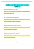 Jet Streams Questions and Answers  Rated A&plus;
