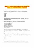 SHOPIFY THEME DEVELOPMENT CERTIFICATION EXAM ALL QUESTIONS AND ANSWERS