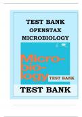 Test bank for Osx microbiology by openstax all chapters 1-26 latest 2024 update