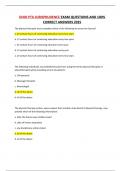 OHIO PTA JURISPRUDENCE EXAM QUESTIONS AND 100&percnt;  CORRECT ANSWERS 2025