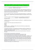 INP 401 EPIC &lpar;Actual&rpar; Exam Rated A&plus;